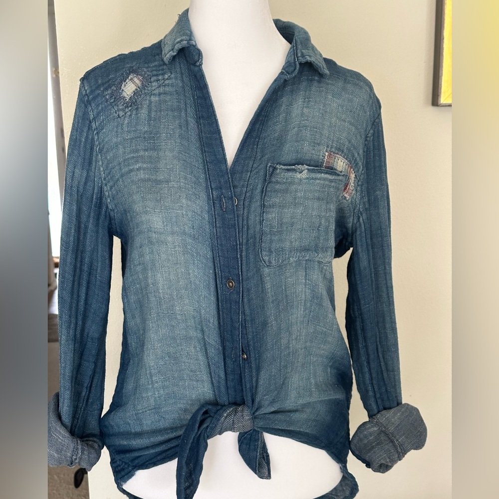 Denim shirt